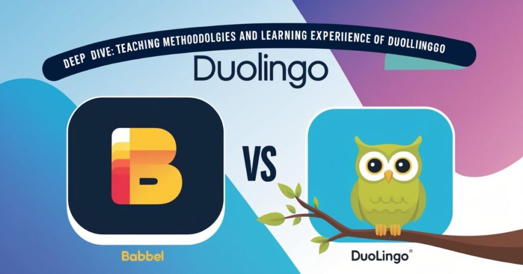 Deep Dive Teaching Methodologies and Learning Experience of Babbel vs Duolingo