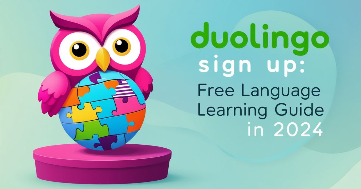 Duolingo Sign Up Free Language Learning Guide In 2024