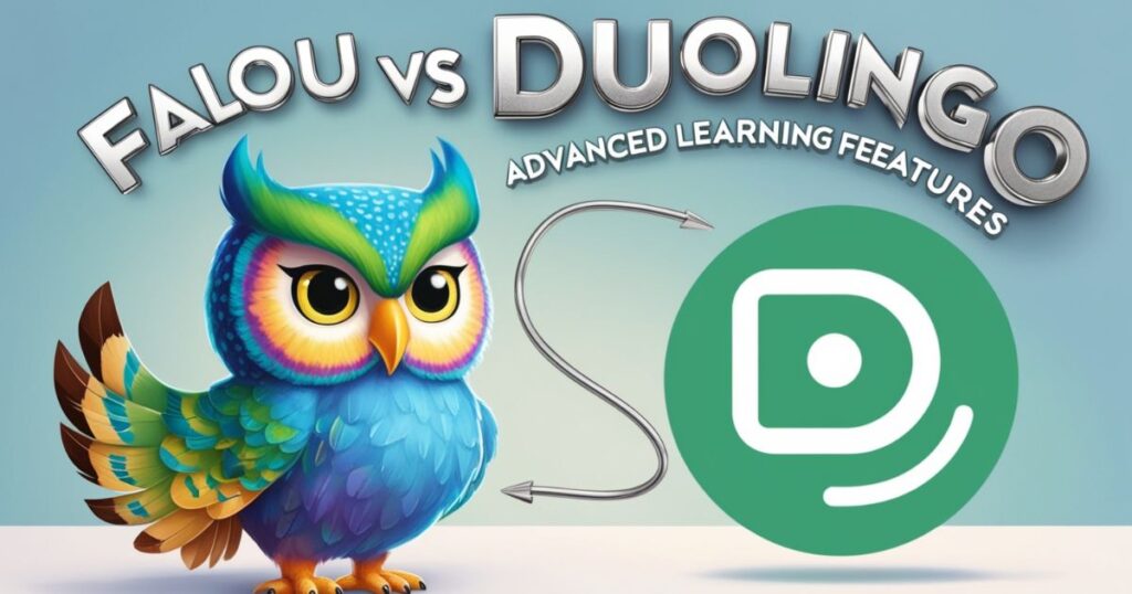 Falou vs Duolingo Advanced Learning Features