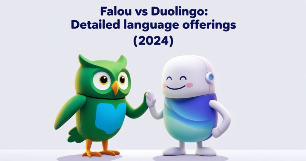 Falou vs Duolingo Detailed Language Offerings (2024)