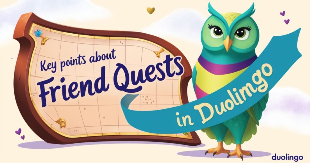 Key Points About Friend Quests In Duolingo