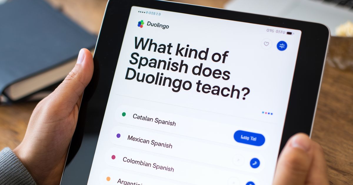 What Kind of Spanish Does Duolingo Teach A Complete Guide 