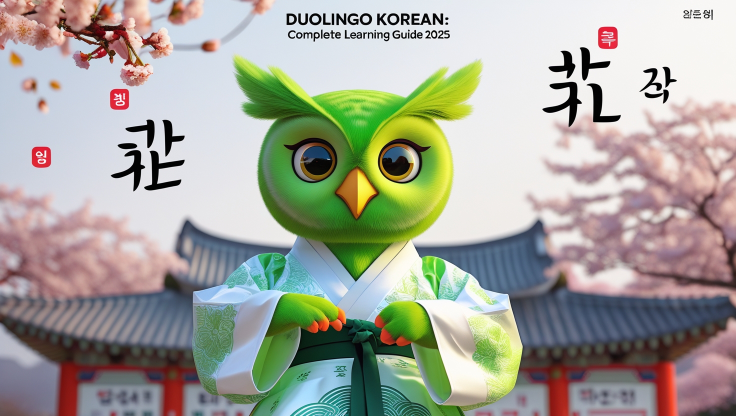 Duolingo Korean Complete Learning Guide 2025